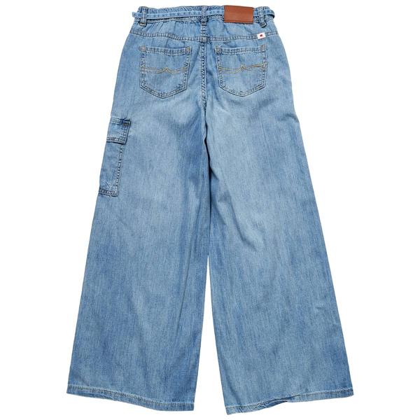 Girls (7-16) Lucky Brand Wide Leg Mid Rise Easy Cargo Jeans