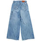 Girls (7-16) Lucky Brand Wide Leg Mid Rise Easy Cargo Jeans - image 3