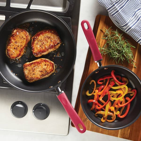 Rachael Ray Create Delicious Nonstick Deep Skillet Twin Pack - image 