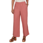 Womens Ruby Rd. Sedona Escape Lace Trim Pull On Wide Leg Pants - image 1