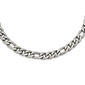 Mens Gentlemen's Classics&#40;tm&#41; Figaro Satin Finished Chain Necklace - image 1