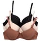 Womens Nautica 3pk. Micro Rib Underwire Bras NT6124-3PKAF - image 2