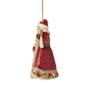 Jim Shore Heartwood Creek Santa w/ Porch Board Christmas Ornament - image 2