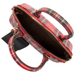 DS Fashion Plaid Small Dome Crossbody