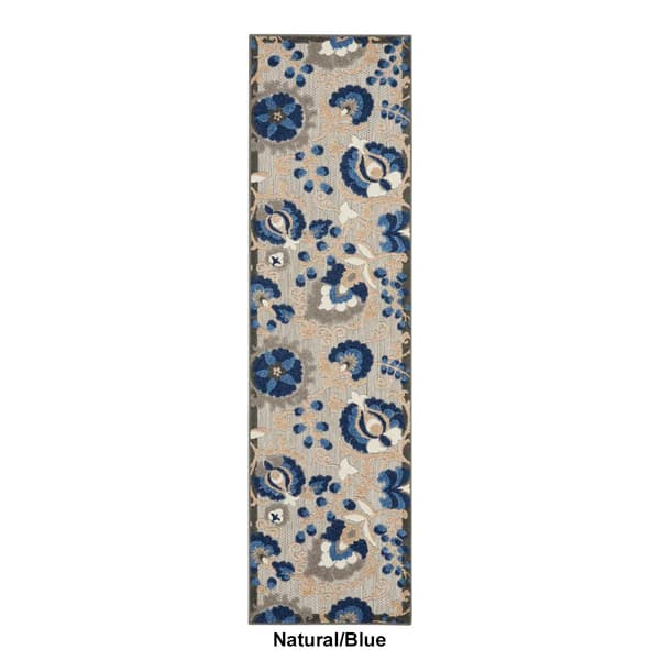 Nourison Aloha Farmhouse Indoor/Outdoor Runner