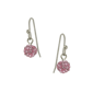 1928 Jewelry Pave 6mm Drop Earrings - image 1