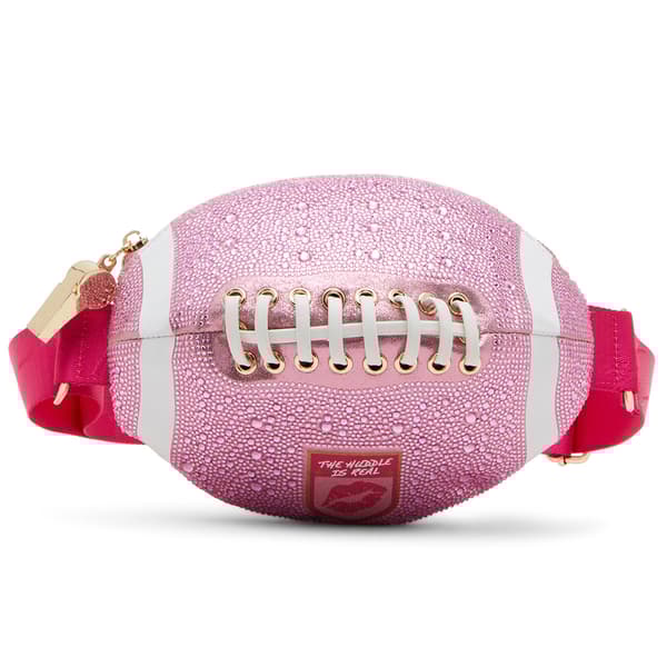 Betsey Johnson Tackle Me Rhinestone Sling