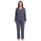 Womens Elizabeth & Nicole Long Sleeve Floral Pajama Set - image 1