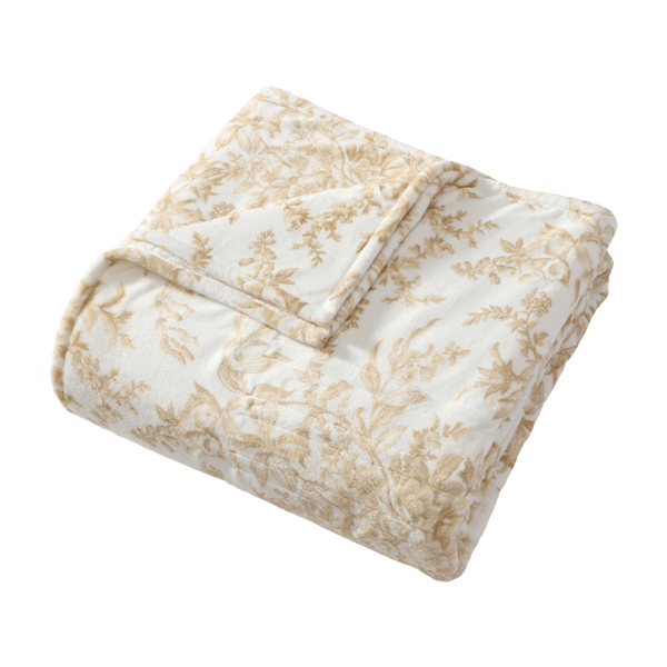 Laura Ashley&#174; Bedford Heated Floral Blanket