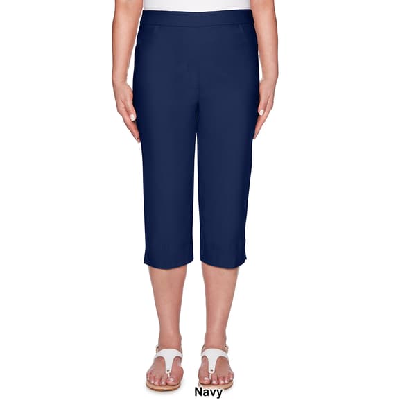Petite Alfred Dunner Classics Clam Digger Pants