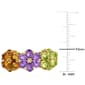 Sophia B 2 3/4ctw. Floral Multi-Gemstone Ring - image 4