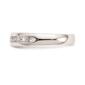 Pure Fire 14kt. White Gold Lab Grown 11-Stone Channel Band - image 3