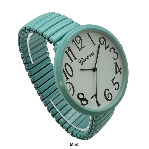 Womens Olivia Pratt&#8482; Super Large Face Stretch Strap Watch - 20108