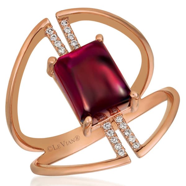 Le  Vian(R) Raspberry Rhodolite(R) Vanilla Diamonds(R) Ring - image 