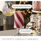 Luminara 3x4.5 Candy Cane Wide Stripe Flameless LED Pillar Candle - image 2