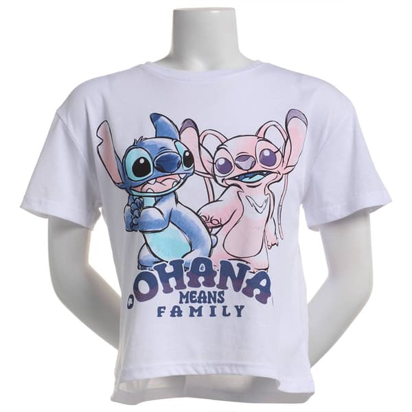 Juniors Freeze Stitch & Angle Graphic Tee - image 