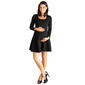 Plus Size 24/7 Comfort Apparel Maternity A-Line Dress - image 1