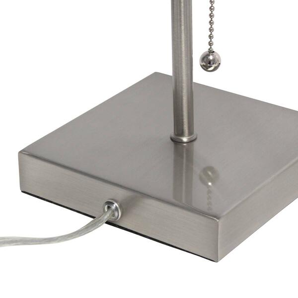 Simple Designs Petite Frost Stick Lamps w/USB Port