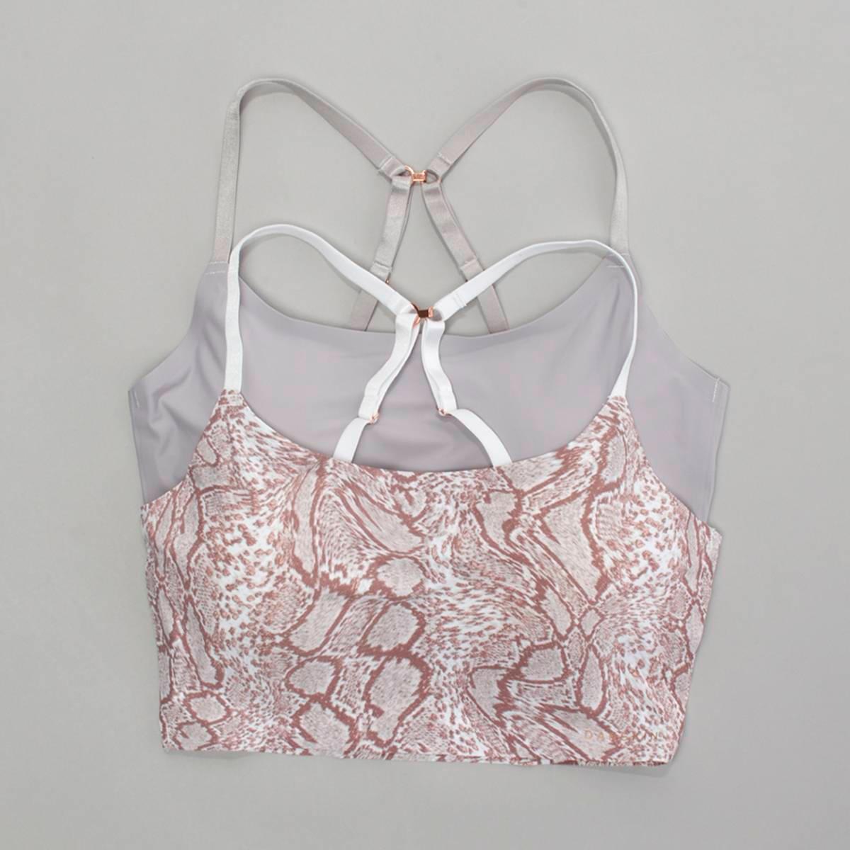Womens Danskin 2pk. Printed Micro Bras -DS4003-2PKB