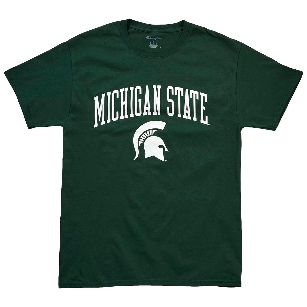 Mens Champion® Michigan State Classic Short Sleeve Tee