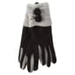 Womens Adrienne Vittadini Gloves with 3D Floral Trim - image 1