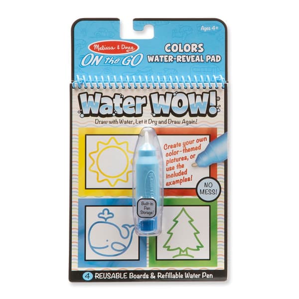 Melissa & Doug&#40;R&#41; Water Wow! Colors & Shapes Water Reveal Pad