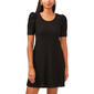 Womens MSK Puff Sleeve Eyelet Ruffle Hem Sheath Dress - image 3