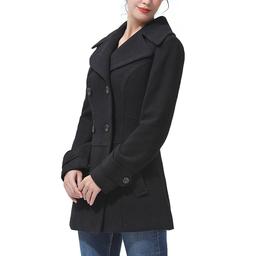 Womens BGSD Wool Peacoat