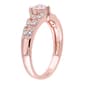 Gemstone Classics™ Silver 1/2ctw. Morganite Ring - image 2