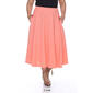 Plus Size White Mark Tasmin Flare Midi Skirt - image 6