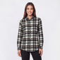 Womens Mountain Ridge Long Sleeve Plaid Flannel - Dusty Olive - image 1