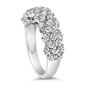 Haus of Brilliance 2ctw. Lab Grown Diamond Scattered Band Ring - image 4