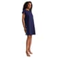Womens Jones New York Short Sleeve Side Button Shift Dress - image 3
