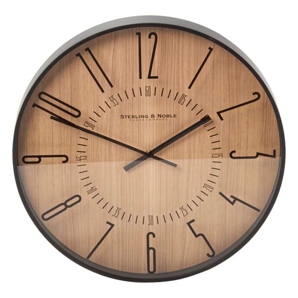 20in. Round Screenprint Clock - image 