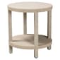 bali & pari Rocco Bohemian Woven Grasscloth End Table - image 1