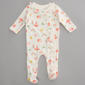 Baby Girl (NB-9M) Mini Hop Rainbow Snail Mushroom Ruffle Pajamas - image 1