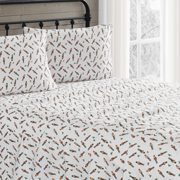 Truly Soft Nutcrackers Flannel Sheet Set
