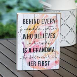 Behind Every Granddaughter Butterfly