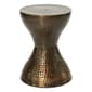 9th & Pike(R) Bronze Iron Country Accent Table - image 1