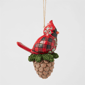 Jim Shore Heartwood Creek Highland Cardinal Christmas Ornament - image 4
