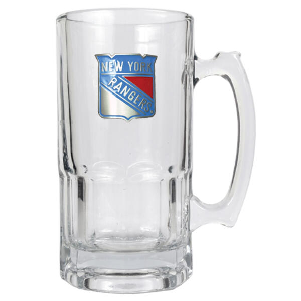 Great American Products NHL New York Rangers Glass Macho Mug - image 