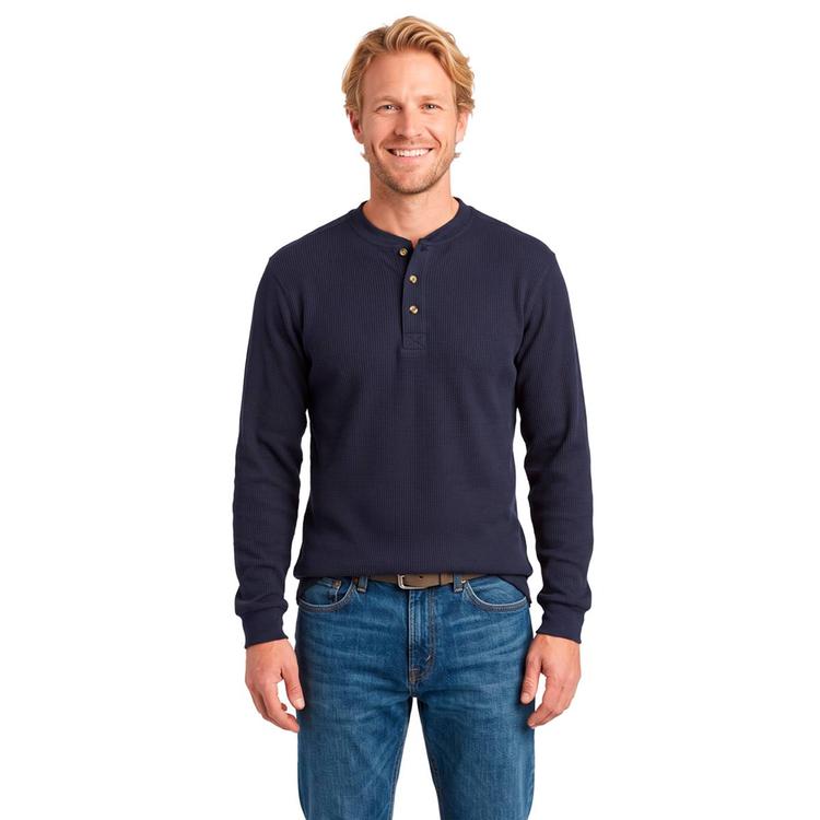 Mens Jackson Hole Thermal Henley