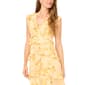 Womens Cece Floral Chiffon Cascade Ruffle Hi Low Dress - image 4