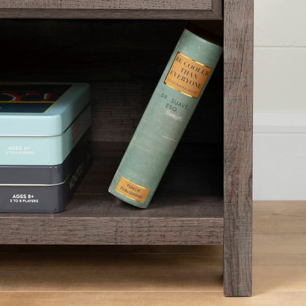 South Shore Asten Fall Oak Drawer Nightstand