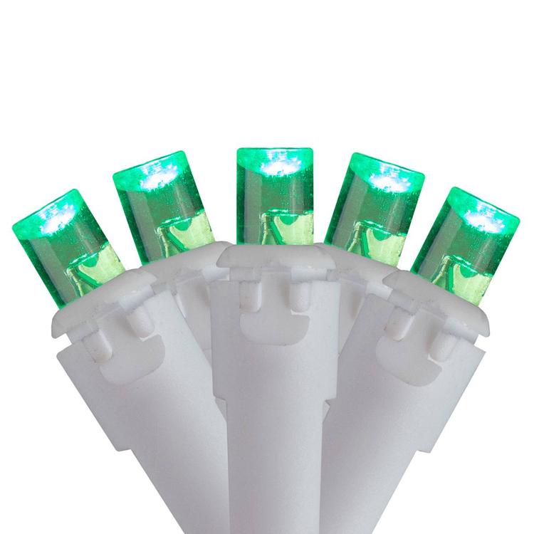 Northlight Seasonal 6ft. Green LED Icicle Christmas Lights