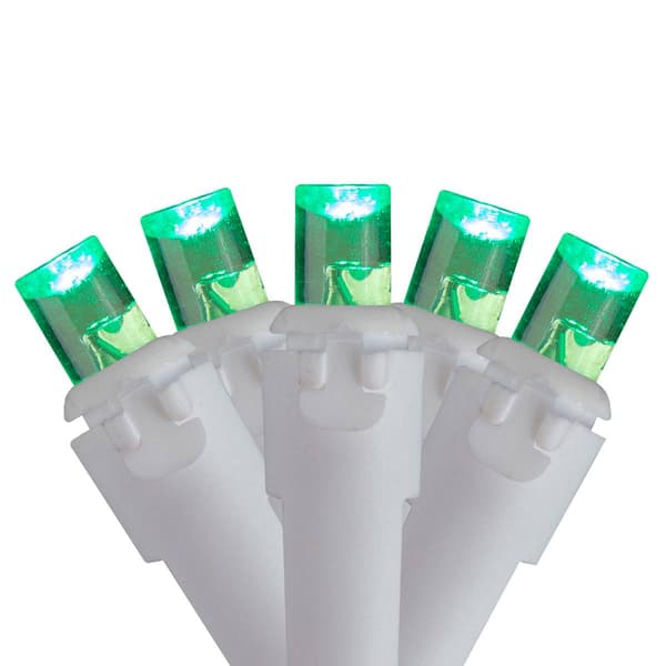 Northlight Seasonal 6ft. Green LED Icicle Christmas Lights