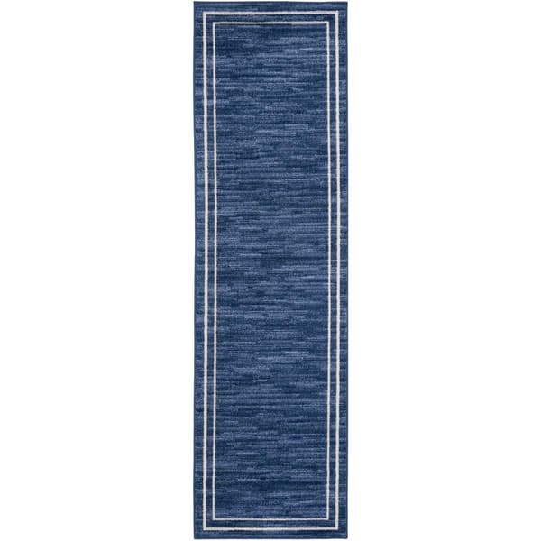 Nourison Essentials Bordered Indoor/Outdoor Runner - image 