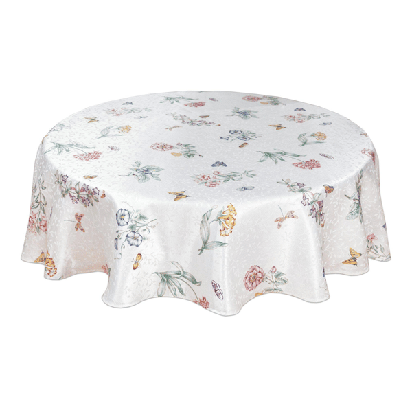 Lenox® Butterfly Meadow Damask Tablecloth