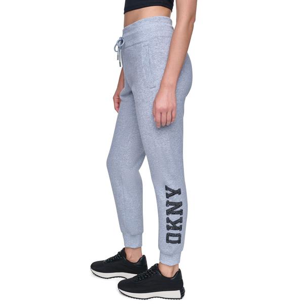 Womens DKNY Sport Varsity Sequin Logo Joggers - image 