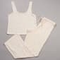 Womens Danskin Rayon Span Confetti Hearts Printed Rib Tank & Pan - image 1